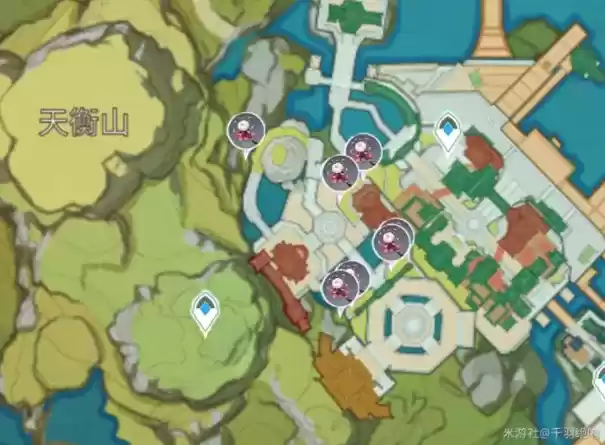 原神霓裳花分布位置 霓裳花快速采集路线分享