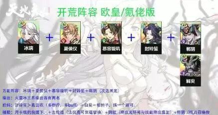 天地劫手游平民氪佬月卡党阵容推荐及搭配攻略