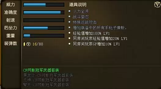 cf网剧冠军武器套装是英雄级武器吗?