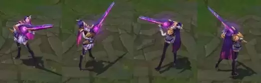 英雄联盟LOL战斗学院女警凯特琳T2皮肤外观一览