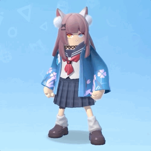 《香肠派对》JK狐妹皮肤一览