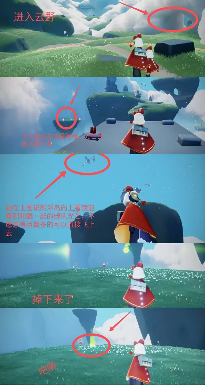 光遇绿色光芒在哪里