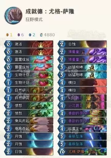 炉石传说灾难之轮成就怎么达成？灾难之轮成就卡组构建攻略图片2