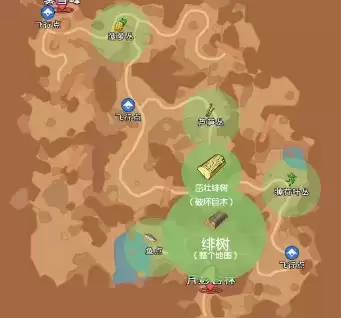 小森生活茁壮绯树哪里最多 茁壮绯树采集攻略