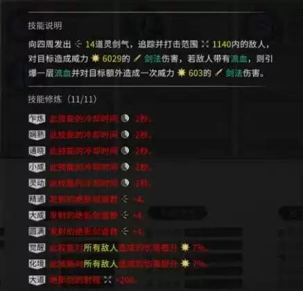 鬼谷八荒剑修释放大型剑雨方法介绍