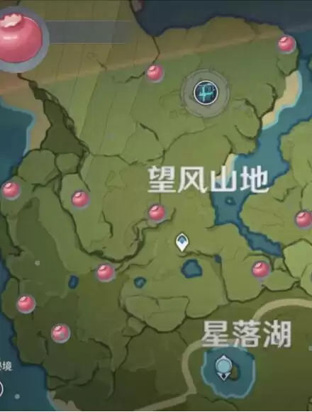 原神1.3落落莓采集点位大全及路线路线图