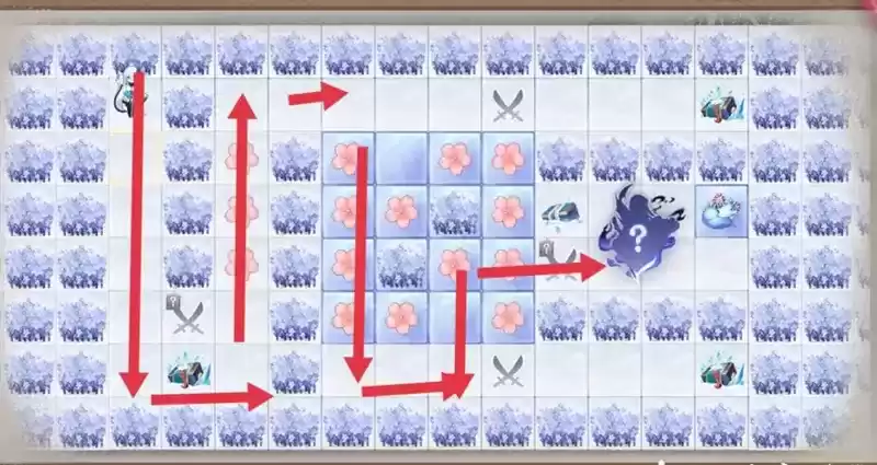 阴阳师雪落樱祭第一天路线分享 雪落樱祭路线攻略大全图片1