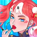 花花填色