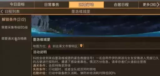 明日之后新周本墨洛维城堡怎么打