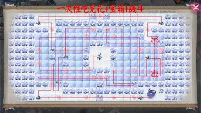 《阴阳师》松月樱林通关路线一览