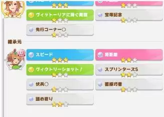 赛马娘刷九星因子详细攻略