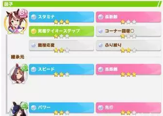 赛马娘刷九星因子详细攻略