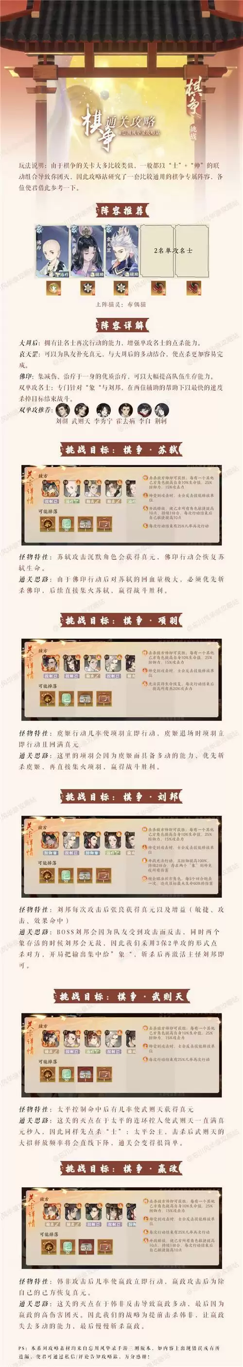 忘川风华录镜渊6层超低配打法攻略