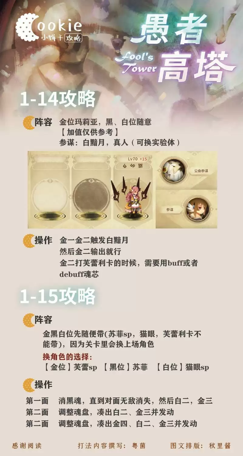 万象物语愚者高塔11-15平民攻略