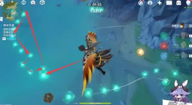 原神风中万花路线图及高分攻略图文介绍