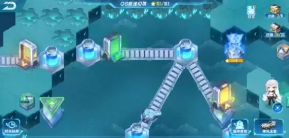 QQ飞车手游S21极速幻境第三章怎么过？S21极速幻境第三章路线攻略图片4