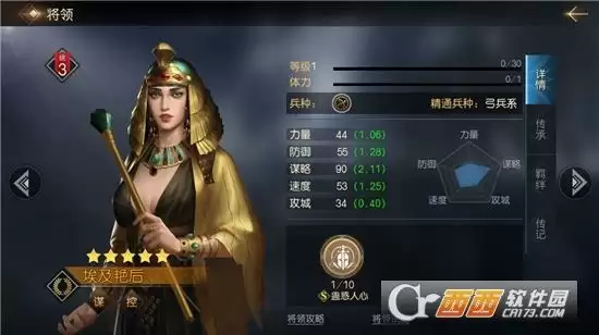 征服与霸业埃及艳后阵容搭配攻略 埃及艳后阵容如何搭配