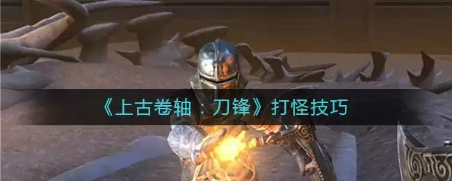 《上古卷轴：刀锋》打怪技巧