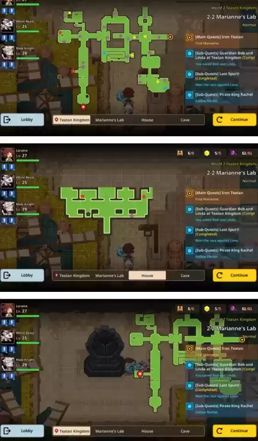 坎公骑冠剑世界2全收集三星通关攻略