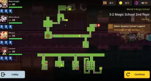 坎公骑冠剑世界3全收集地图三星攻略分享