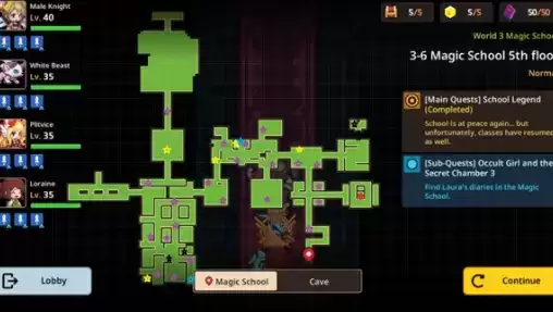 坎公骑冠剑世界3全收集地图三星攻略分享