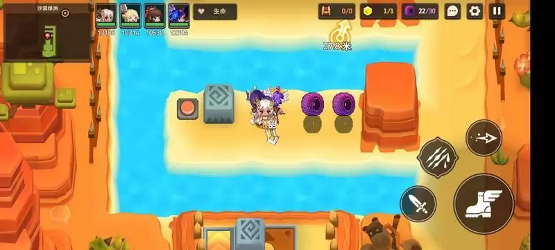 坎公骑冠剑4-2黄色碎片位置 4-2噩梦通关攻略