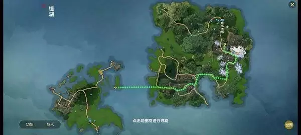 秦时明月世界一线天在哪?风物解锁一线天位置坐标大全图片3