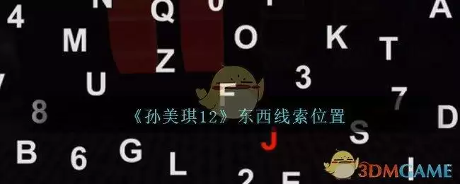 《孙美琪疑案：12》二级线索——东西