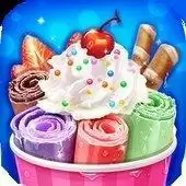 冷冻冰淇淋卷制作