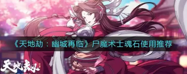 《天地劫：幽城再临》尸魔术士魂石使用推荐