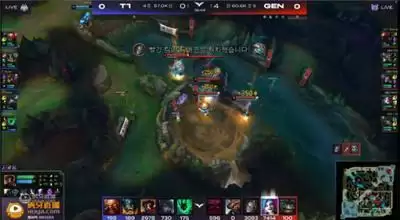 虎牙独播LCK:GEN状态神勇力克T1,老将BDD封神发挥!