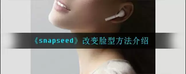 《snapseed》改变脸型方法介绍