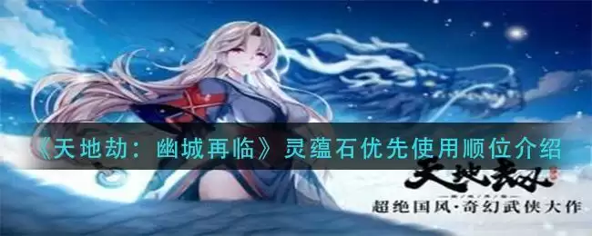 《天地劫:幽城再临》灵蕴石优先使用顺位介绍