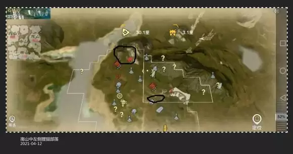 妄想山海神兽图腾触碰位置汇总