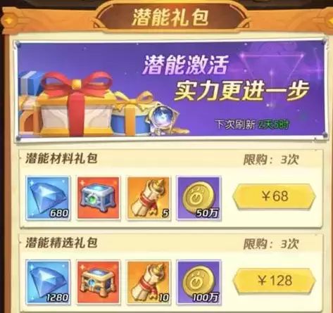 《上古王冠》潜能升级材料获取攻略