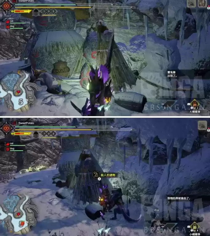 怪物猎人崛起冰封群岛手记簿获取位置大全