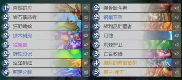 炉石传说贫瘠之地德鲁伊成就完成攻略分享