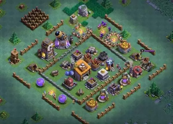 部落冲突建筑6本布局