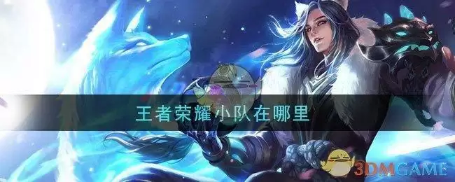 王者荣耀小队在哪里