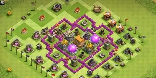 部落冲突6本最强阵型链接