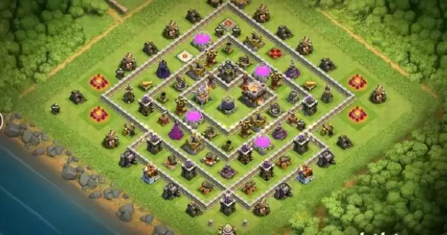 部落冲突11本阵型链接