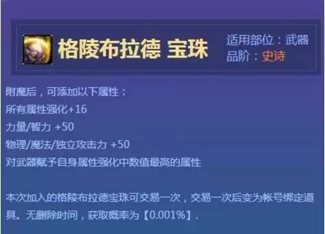 dnf龙珠属性