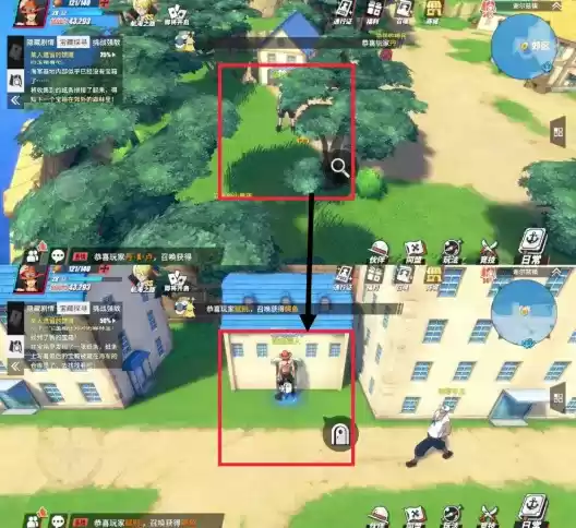 航海王热血航线谢尔兹镇宝藏探寻位置及密码一览