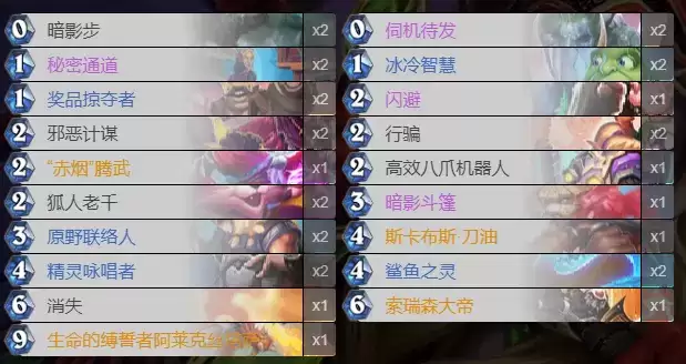 《炉石传说》贫瘠之地红龙贼卡组搭配推荐