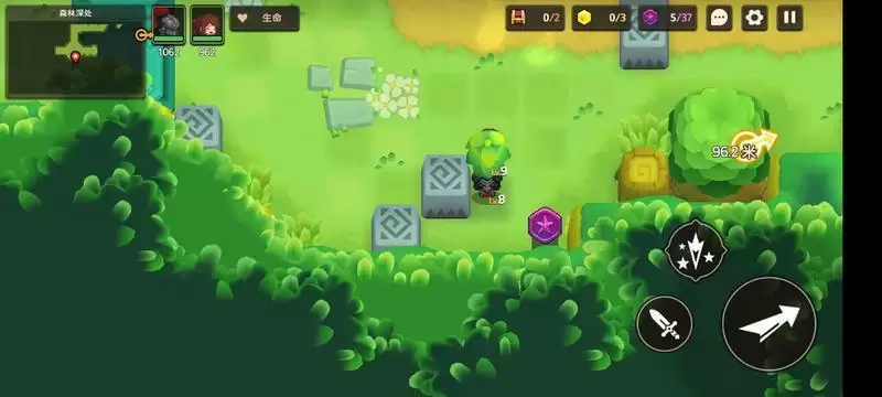 坎公骑冠剑森林深处三星通关攻略