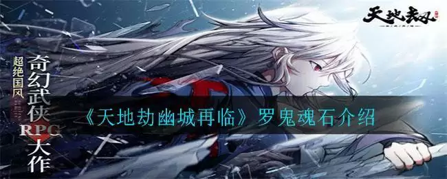 《天地劫幽城再临》罗鬼魂石介绍