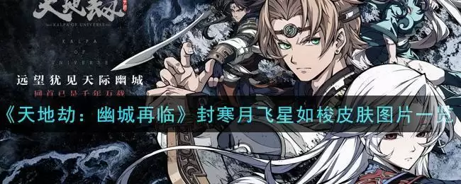 《天地劫：幽城再临》封寒月飞星如梭皮肤图片一览
