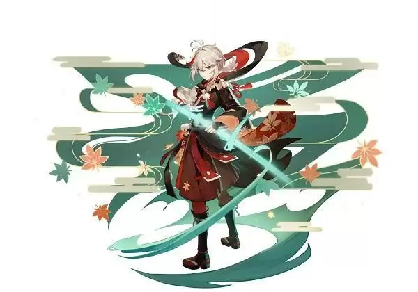 原神桐生万叶立绘 原神桐生万叶立绘