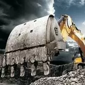 挖掘机和卡车施工模拟器