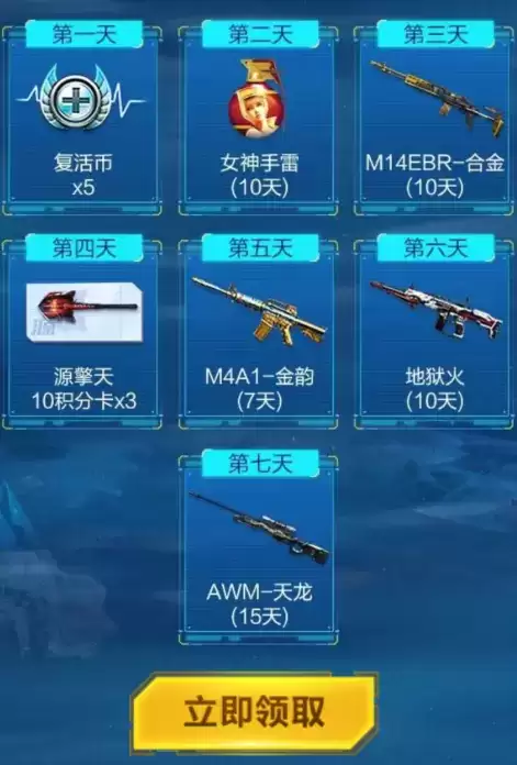 《CF手游》2021五一长假礼包领取